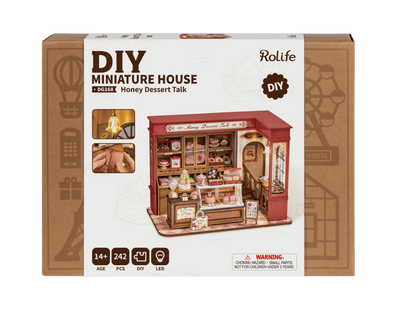 Robotime – Honigsüße Plauderei | 3D Holzpuzzle