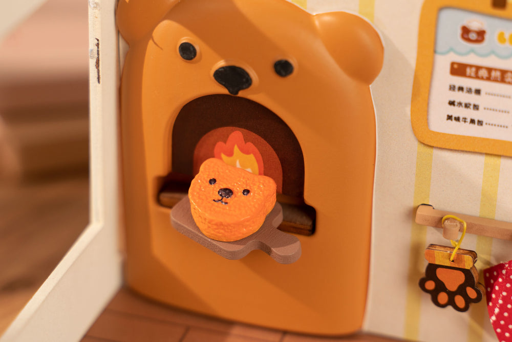 Robotime – Teddys Brotladen | 3D Holzpuzzle