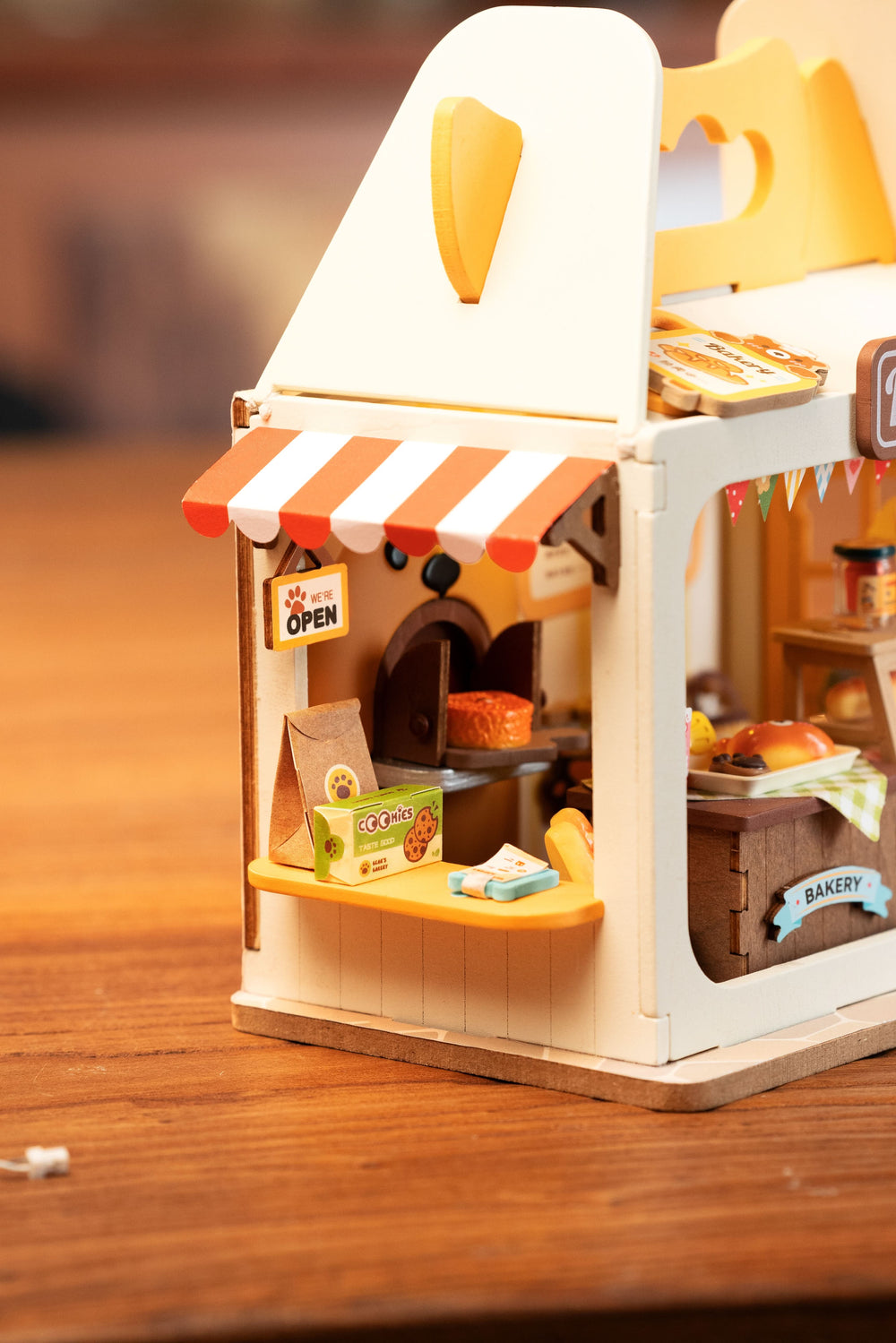 Robotime – Teddys Brotladen | 3D Holzpuzzle