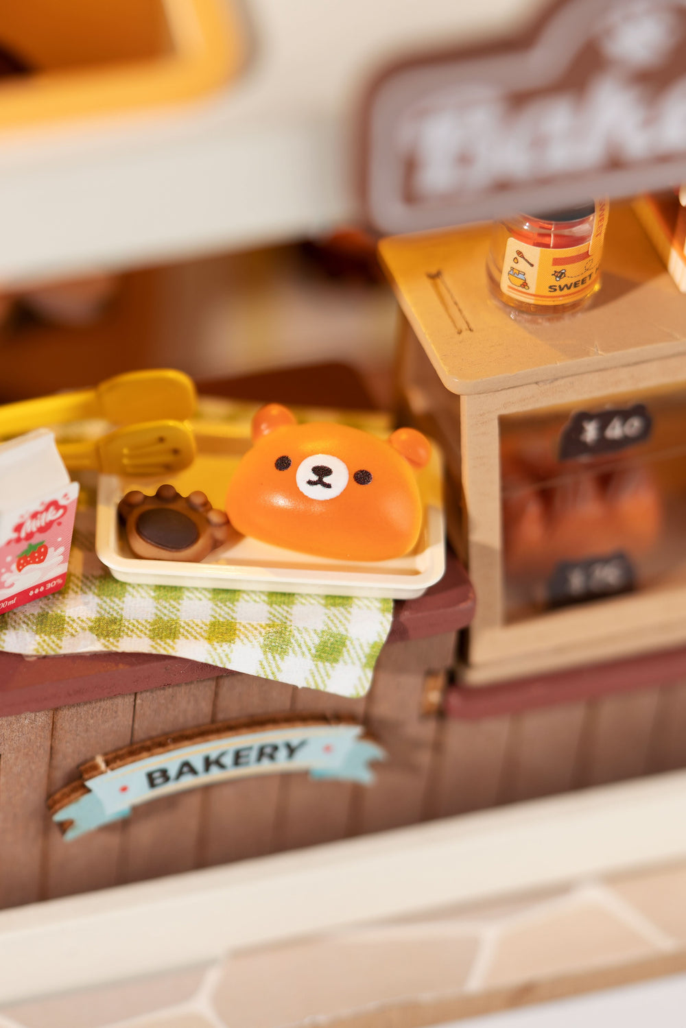 Robotime – Teddys Brotladen | 3D Holzpuzzle