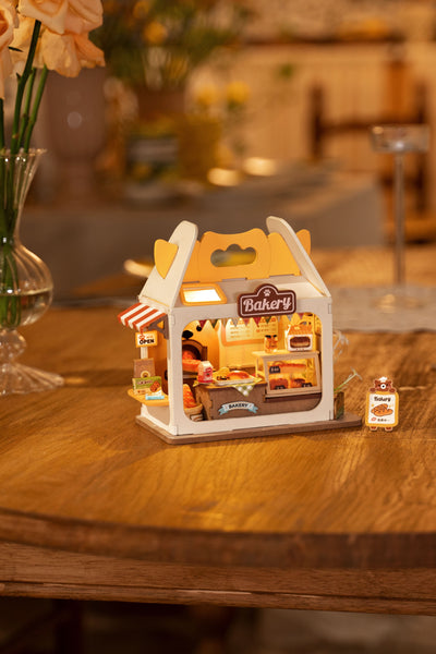 Robotime – Teddys Brotladen | 3D Holzpuzzle