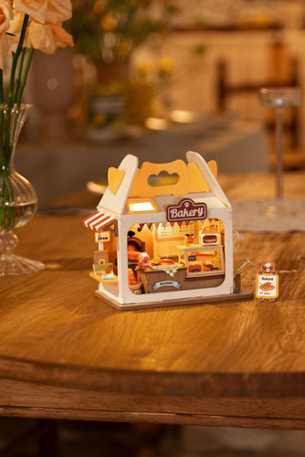 Robotime – Teddys Brotladen | 3D Holzpuzzle