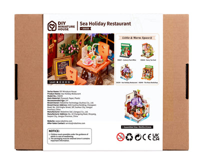 Robotime – Strandrestaurant | 3D Holzpuzzle