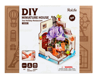 Robotime – Strandrestaurant | 3D Holzpuzzle