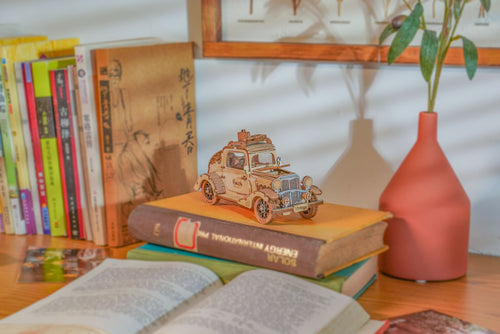 Robotime – Oldtimer | 3D Holzpuzzle
