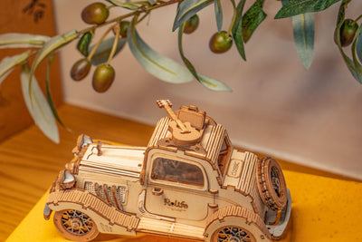 Robotime – Oldtimer | 3D Holzpuzzle