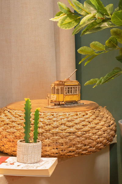 Robotime – Straßenbahn | 3D Holzpuzzle