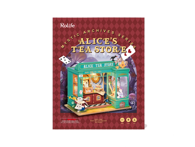 Robotime – Alices Teeladen | 3D Holzpuzzle