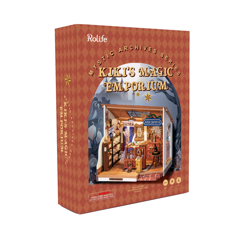Robotime – Kikis Magisches Emporium | 3D Holzpuzzle