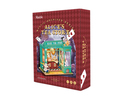 Robotime – Alices Teeladen | 3D Holzpuzzle