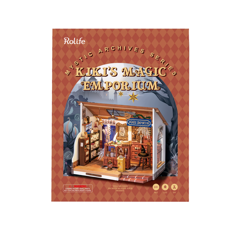 Robotime – Kikis Magisches Emporium | 3D Holzpuzzle