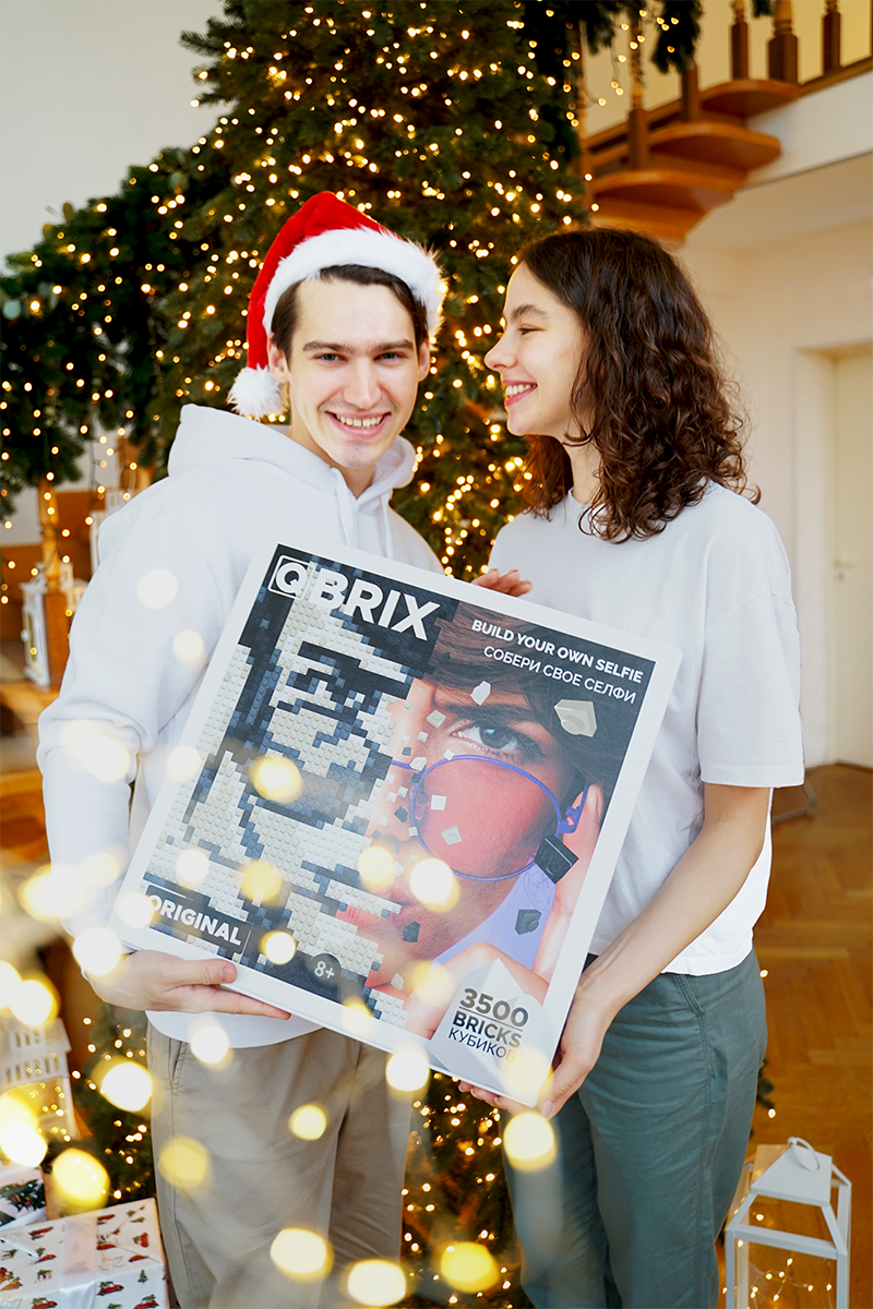 Qbrix – Qbrix Fotokonstruktor Original | 3D Holzpuzzle