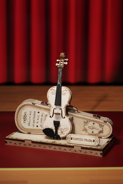 Robotime – Violine | 3D Holzpuzzle