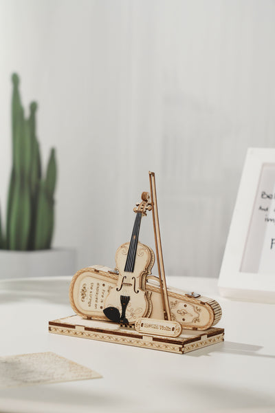 Robotime – Violine | 3D Holzpuzzle