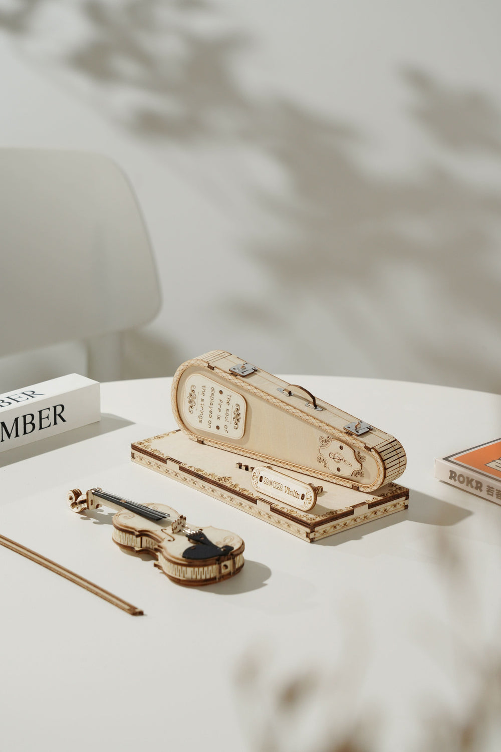 Robotime – Violine | 3D Holzpuzzle