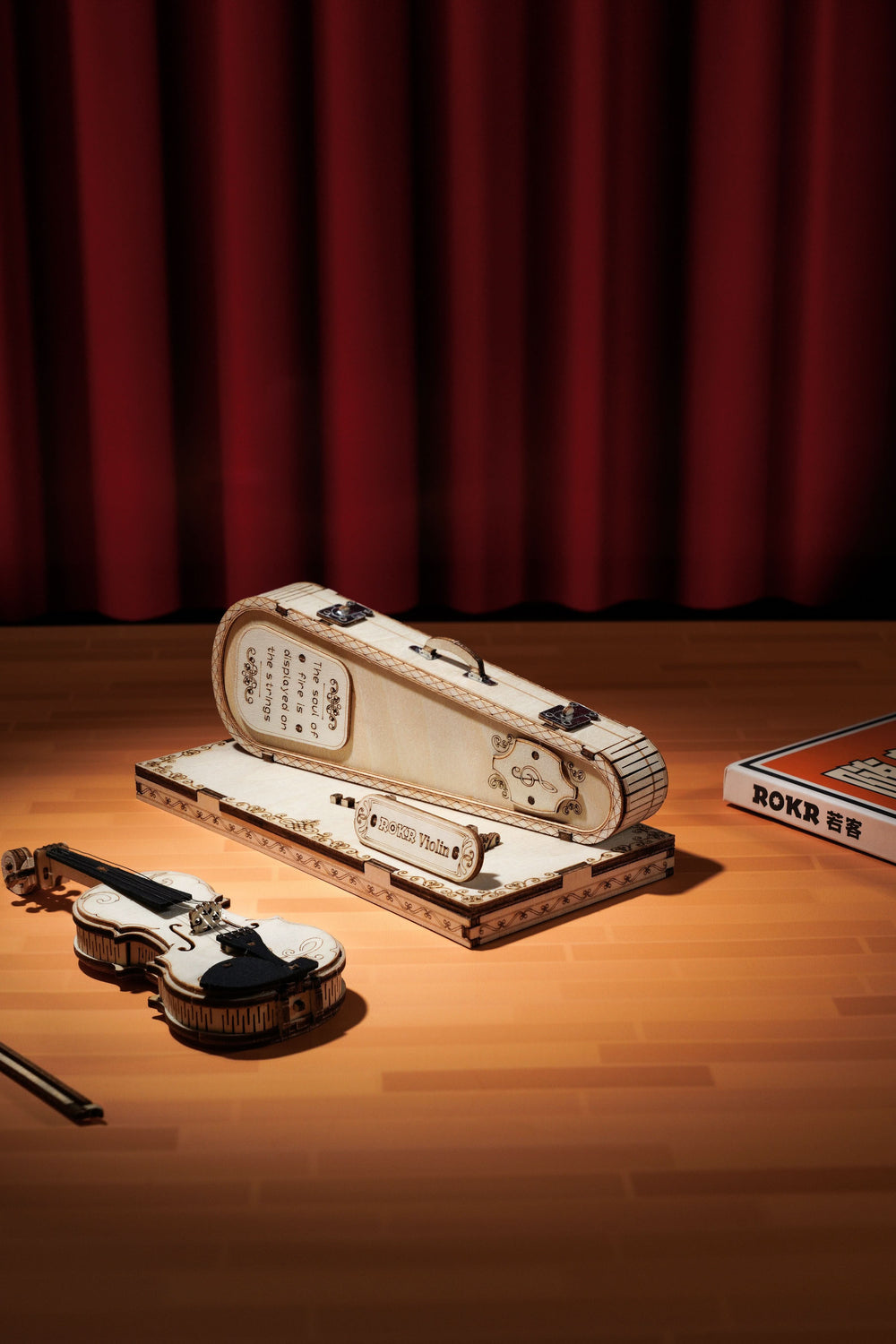 Robotime – Violine | 3D Holzpuzzle
