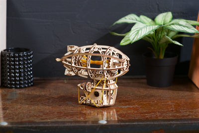 Steampunk-Luftschiff Zeppelin