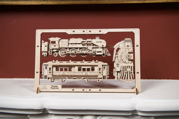 Dampf-Express 2,5D-Puzzle Zugmodell