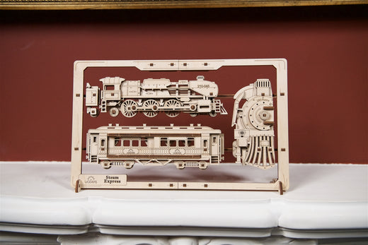 Dampf-Express 2,5D-Puzzle Zugmodell
