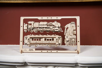 Dampf-Express 2,5D-Puzzle Zugmodell