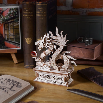 Holzdrache DIY-Drachenfigur