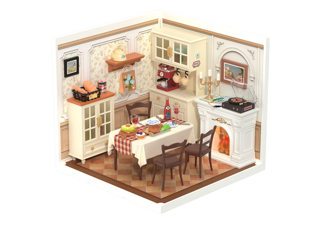 Robotime – Popiges Schaumbad | 3D Holzpuzzle