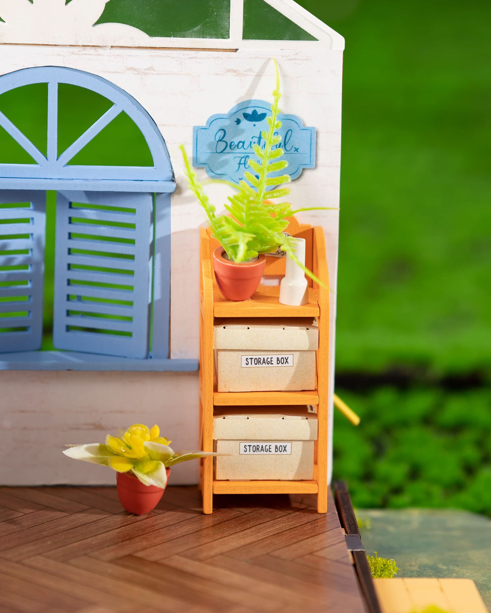 Robotime – Traumhaftes Gartenhaus | 3D Holzpuzzle
