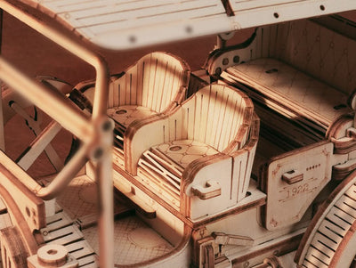 Robotime – Oldtimer | 3D Holzpuzzle