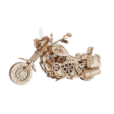 Robotime – Cruiser-Motorrad | 3D Holzpuzzle