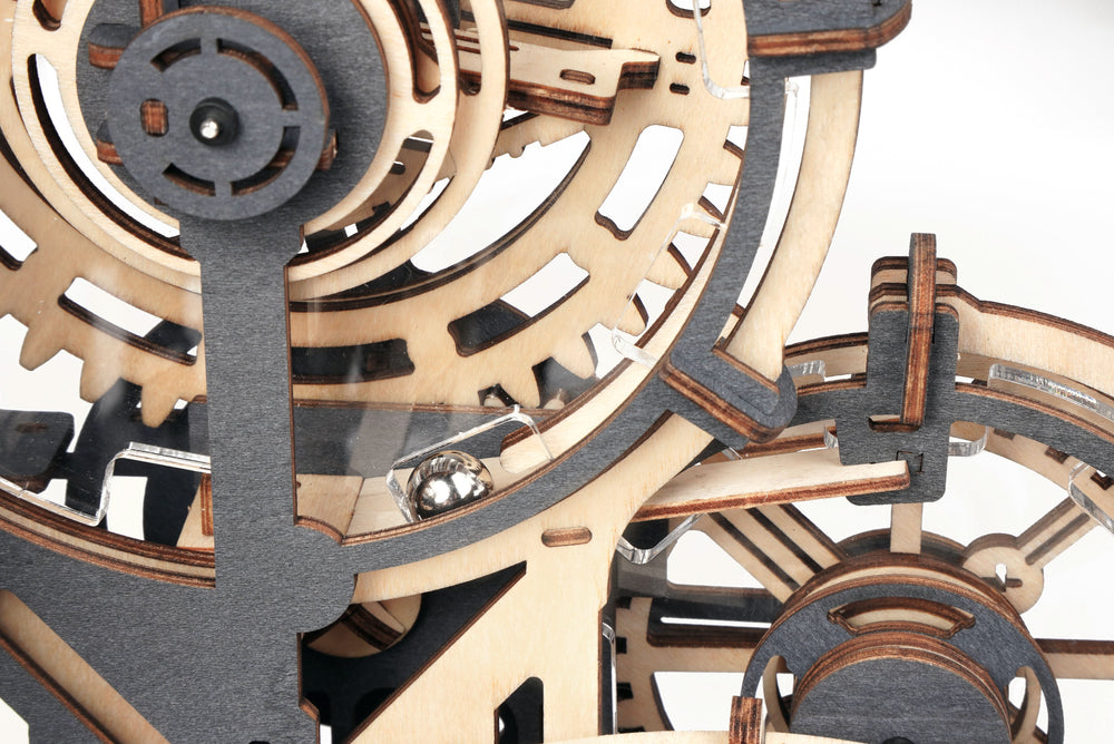 Robotime – Murmelstadt Bei Nacht | 3D Holzpuzzle
