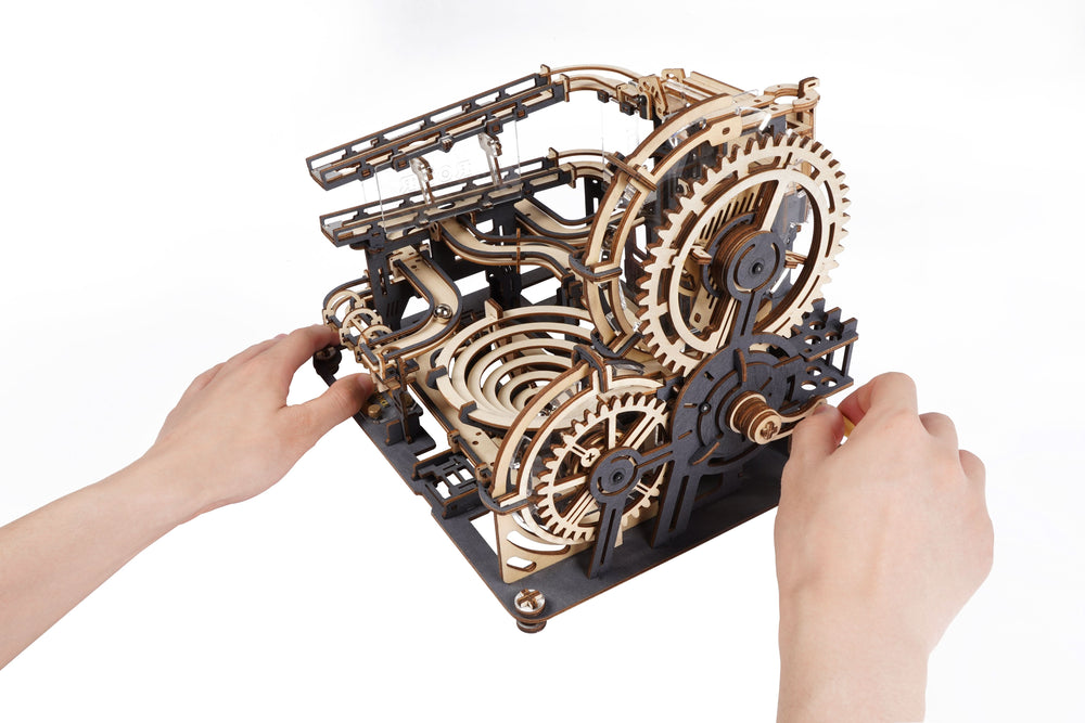 Robotime – Murmelstadt Bei Nacht | 3D Holzpuzzle