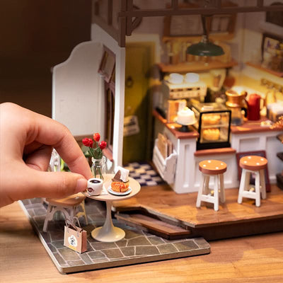 Robotime – Café Nr. 17 | 3D Holzpuzzle