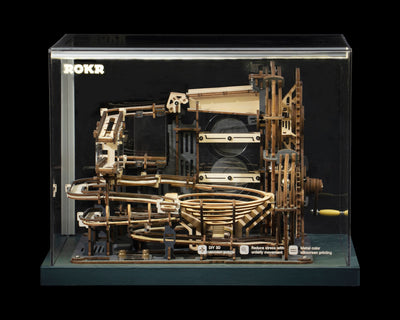 Robotime – Murmelstadt Bei Nacht | 3D Holzpuzzle