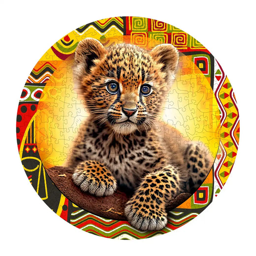 Kleiner süßer Leopard