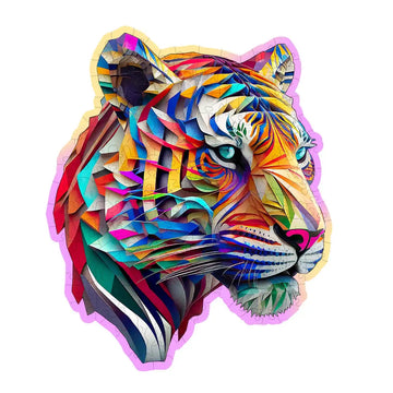 Farbenfroher Tiger