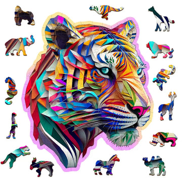 Farbenfroher Tiger