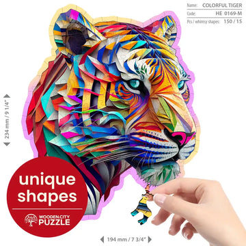 Farbenfroher Tiger