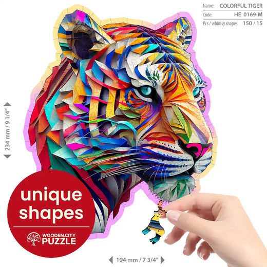 Farbenfroher Tiger