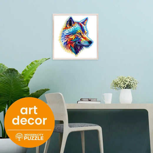 Klassischer Wolf