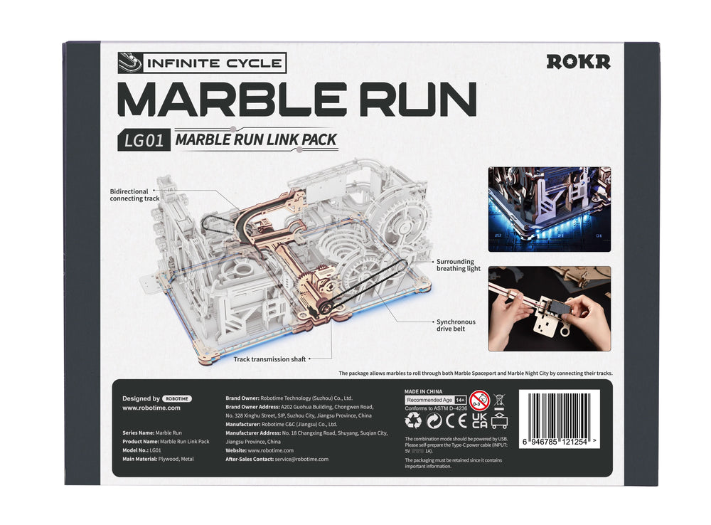 Robotime – Verbindungspaket | 3D Holzpuzzle