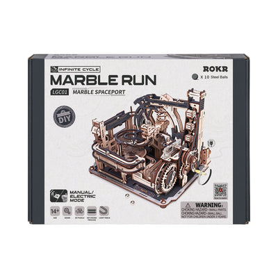 Robotime – Murmel-Weltraumstation | 3D Holzpuzzle