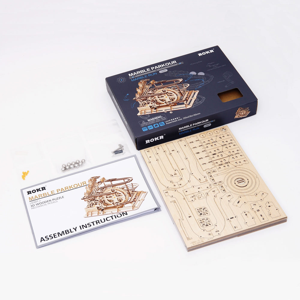 Robotime – Murmelbahn | 3D Holzpuzzle