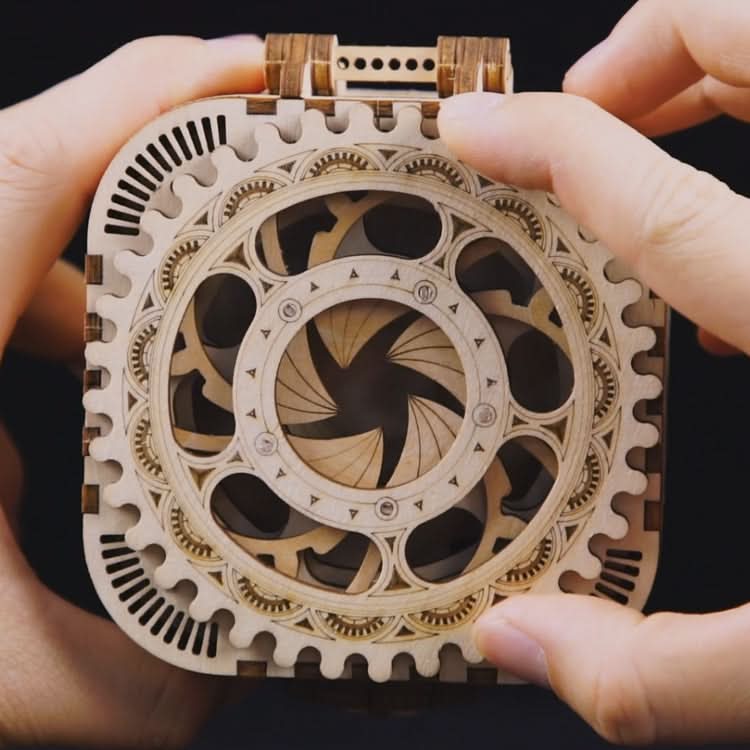 Robotime – Schatztruhe | 3D Holzpuzzle