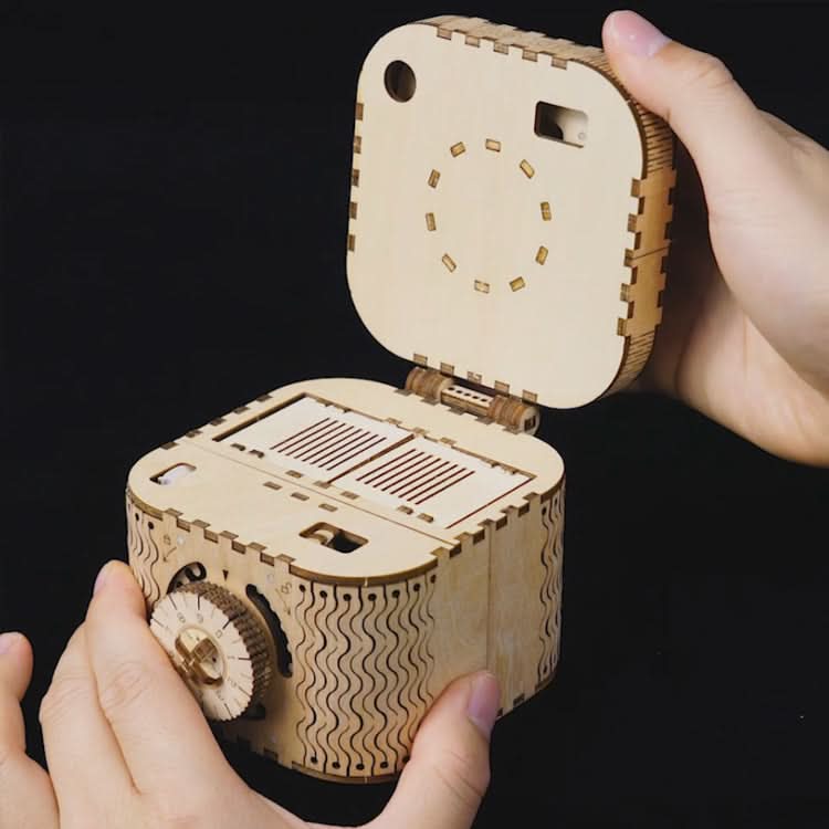 Robotime – Schatztruhe | 3D Holzpuzzle