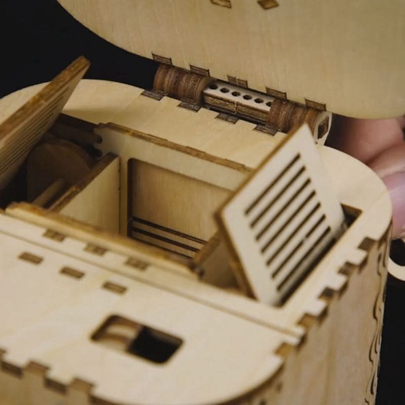 Robotime – Schatztruhe | 3D Holzpuzzle