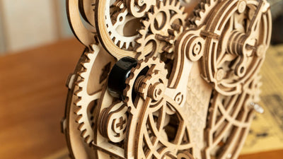 Robotime – Eulenuhr | 3D Holzpuzzle