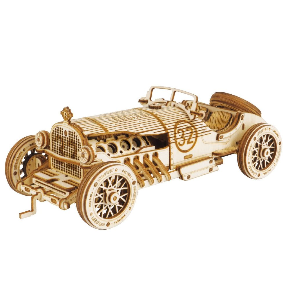 Robotime – Grand-Prix-Rennwagen | 3D Holzpuzzle