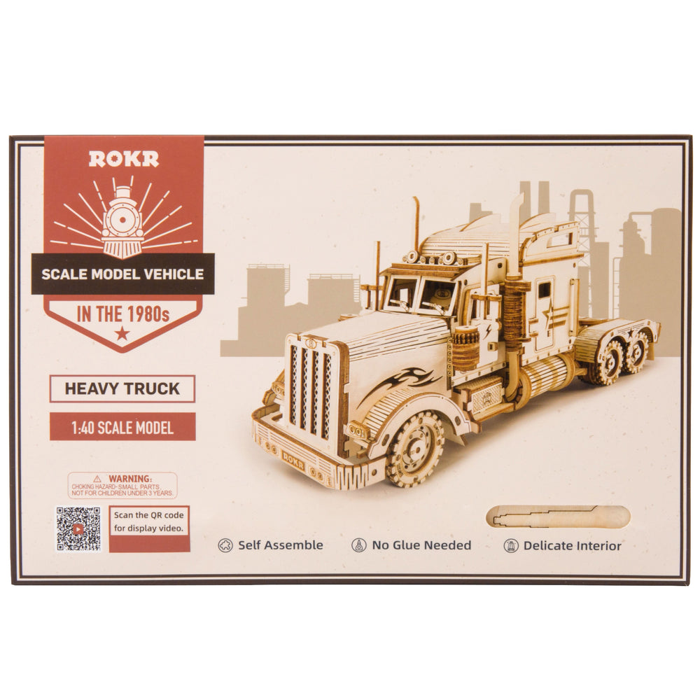 Robotime – Schwertransporter | 3D Holzpuzzle
