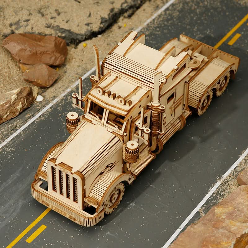 Robotime – Schwertransporter | 3D Holzpuzzle