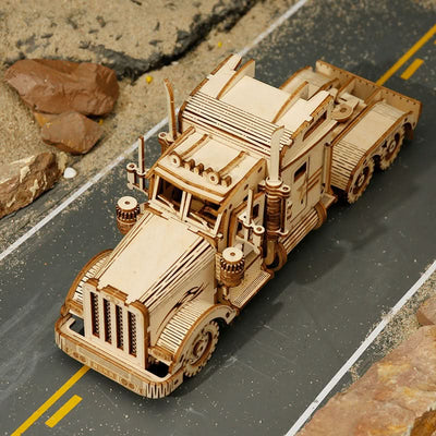 Robotime – Schwertransporter | 3D Holzpuzzle